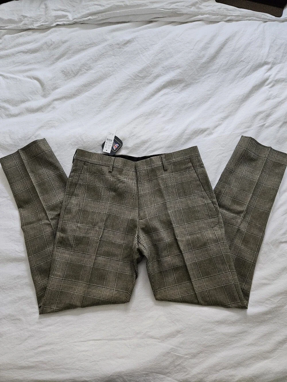 NWT J. Crew Ludlow Slim-fit Suit Set In English cotton-wool Blend Plaid